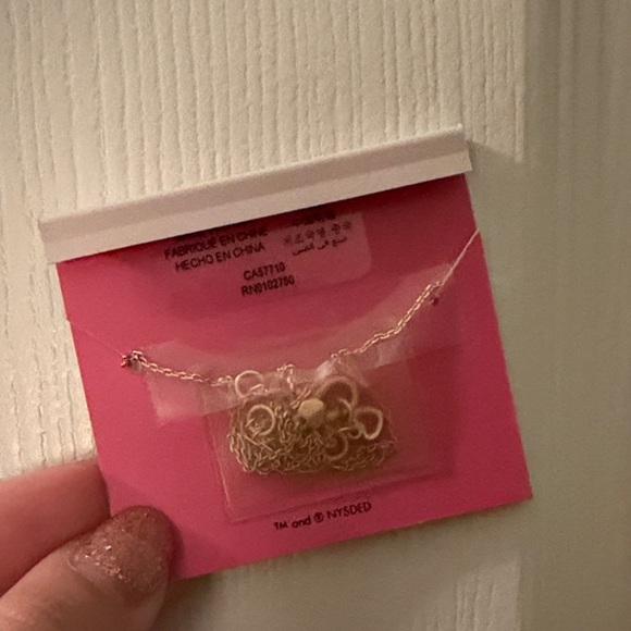 Kate Spade Gold 'I Heart NY' Pendant Necklace - Picture 2 of 3